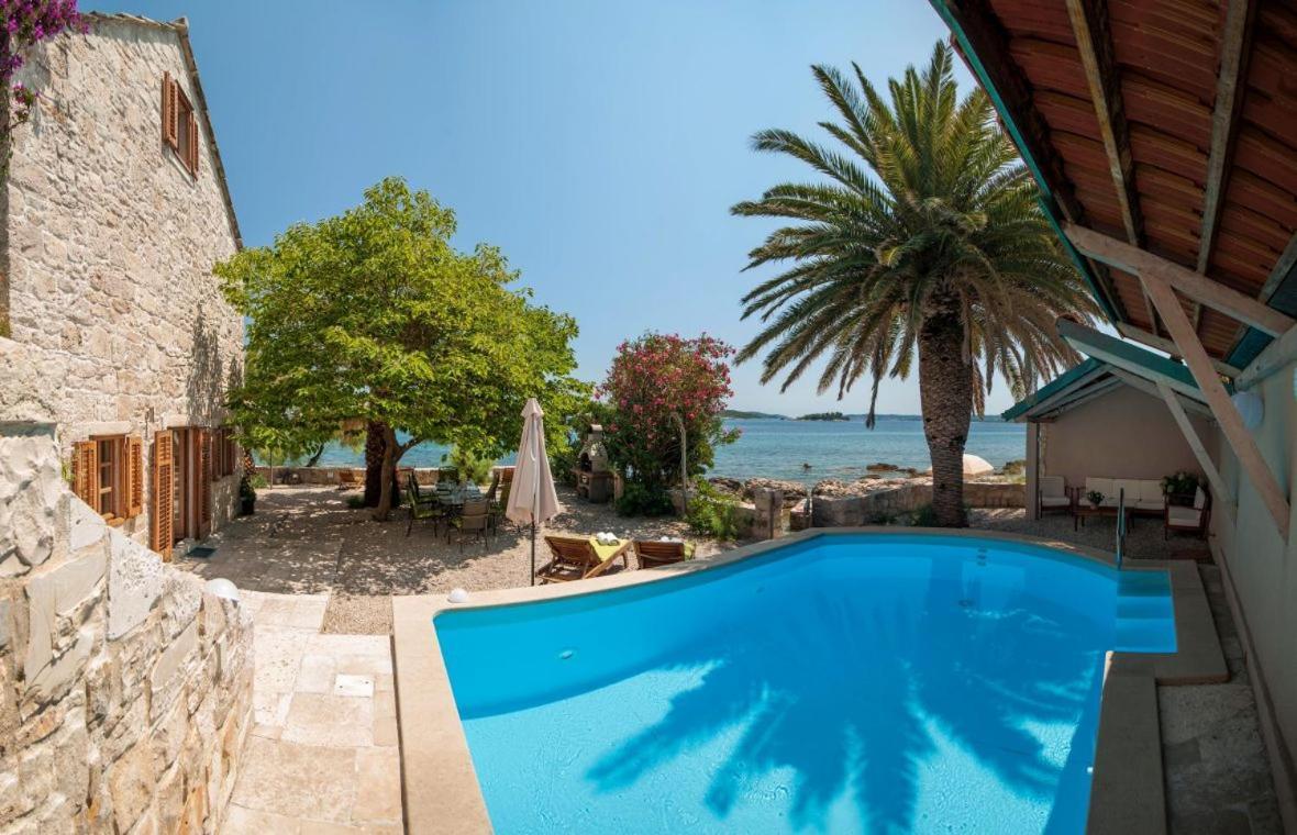 Luxury Beachfront Villa Mare With Private Pool At The Beach Orebic - Peljesac Exteriör bild