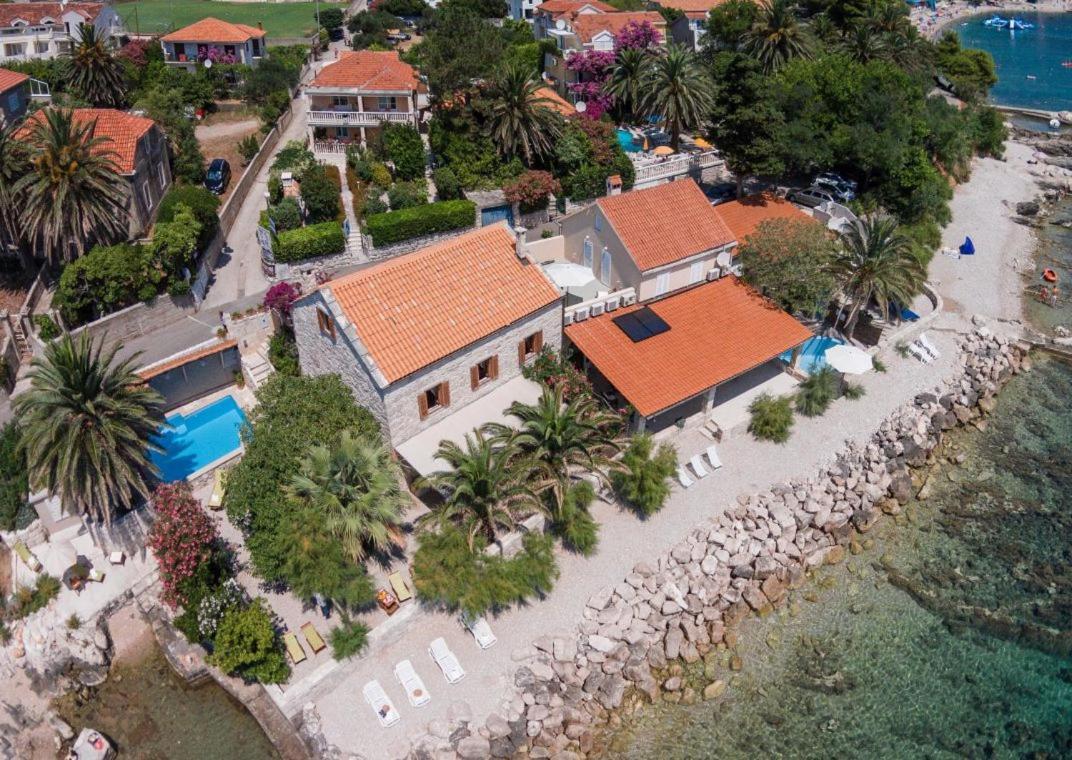 Luxury Beachfront Villa Mare With Private Pool At The Beach Orebic - Peljesac Exteriör bild